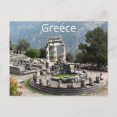 Athena Pronaia Sanctuary in Delphi Griekenland Briefkaart (Voorkant)