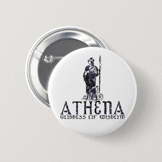 Athena Ronde Button 5,7 Cm (Voorkant /achterkant)