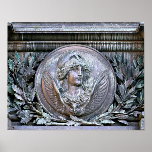 Athena Shield Poster (Voorkant)