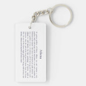 Athena Sleutelhanger (achterkant)