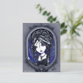 "Athena" Tattooed Fae Briefkaart (Staand voorkant)