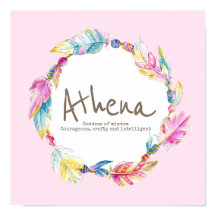 Athena veer- en kralensieraam naam betekenis