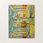 Athena with Owl and Shield by Olive Tree in Temple Legpuzzel (Verticaal)