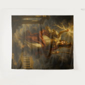 Athena's Lightning: Goddess of Wisdom & Power (Myt Wandkleed (Voorkant (horizontaal))