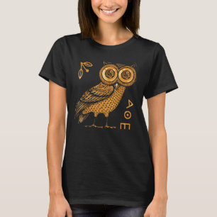 Athena's Uil - Griekse mythologie - Oude Griekenla T-shirt