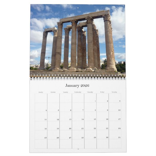Athene 2025 kalender (Jan 2026)