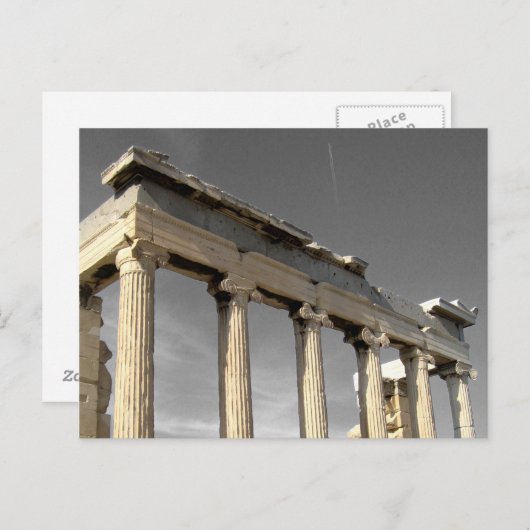 athene - acropolis briefkaart (Voorkant / Achterkant)