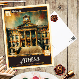 Athene, Alabama | BRIEFKAART