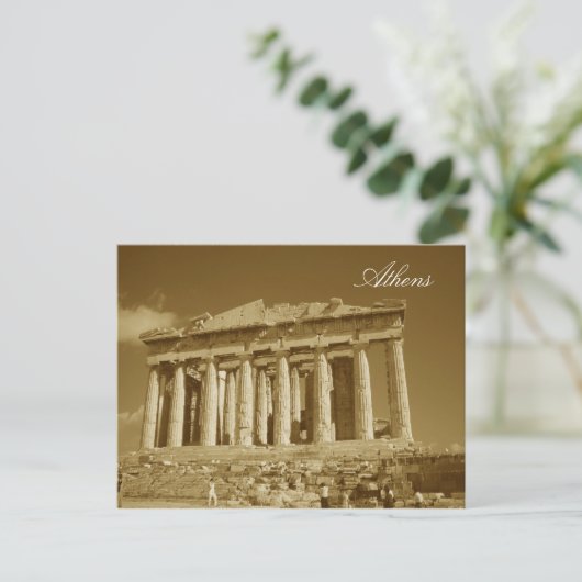 athene, Athene Briefkaart (Staand voorkant)