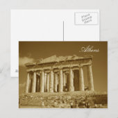 athene, Athene Briefkaart (Voorkant / Achterkant)