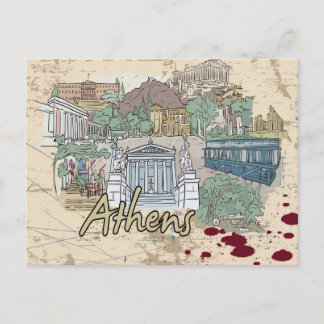 Athene Briefkaart