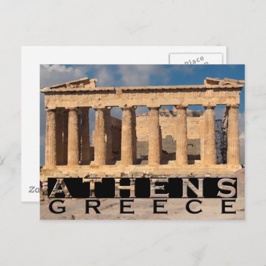 Athene Briefkaart (Voorkant / Achterkant)