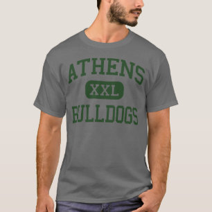 Athene - Bulldogs - High School - The Plains Ohio T-shirt