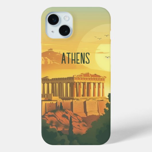 Athene Case-Mate iPhone Case (Achterkant)