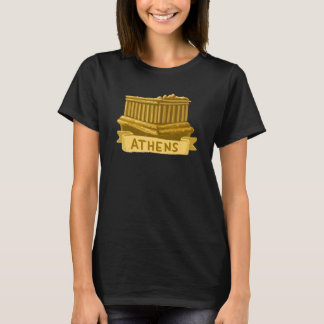 Athene City Greece souvenir gift mannen vrouwen_2 T-shirt