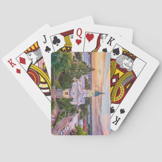 Athene, GA Pokerkaarten (Achterkant)