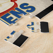 Athene Georgia Apple - Vintage Travel Legpuzzel (Zijkant)