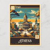Athene, Georgië | Briefkaart (Voorkant)