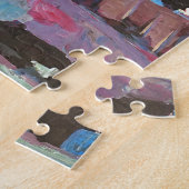 Athene Griekenland akropolis op zonsondergang Legpuzzel (Zijkant)