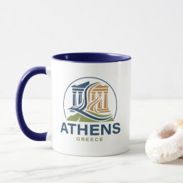 Athene Griekenland Akropolis Parthenon Mok