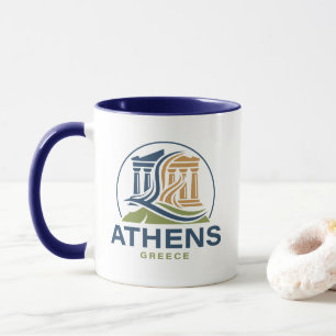 Athene Griekenland Akropolis Parthenon Mok