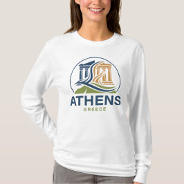 Athene Griekenland Akropolis Parthenon T-shirt