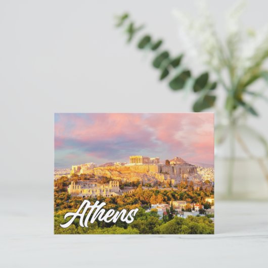 Athene, Griekenland Briefkaart (Staand voorkant)