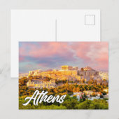 Athene, Griekenland Briefkaart (Voorkant / Achterkant)