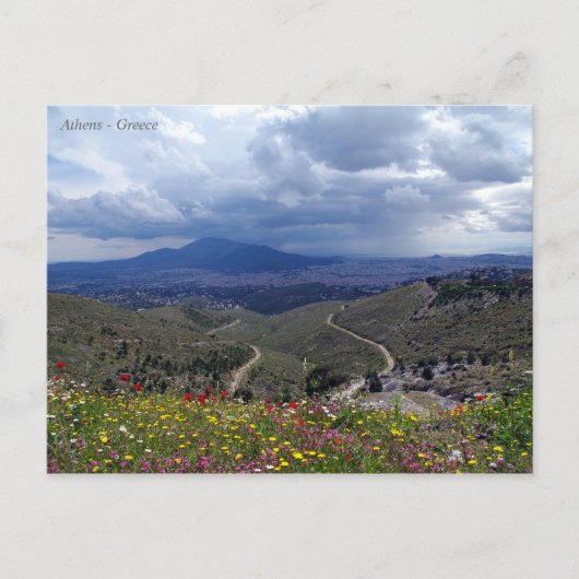 Athene - Griekenland Briefkaart (Voorkant)