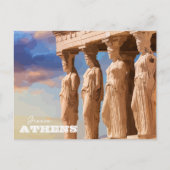 Athene, Griekenland Briefkaart (Voorkant)