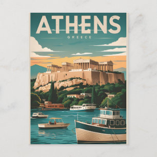 athene griekenland briefkaart