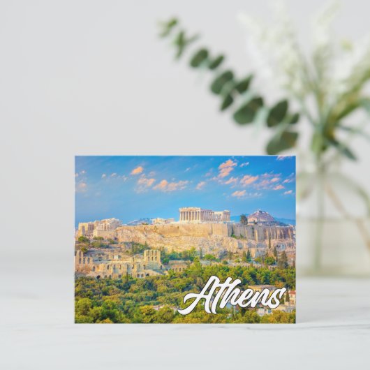 Athene, Griekenland Briefkaart (Staand voorkant)