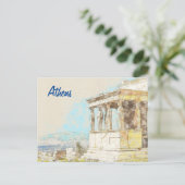 Athene, Griekenland Briefkaart (Staand voorkant)