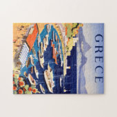  Athene Griekenland Briefkaart reizen Legpuzzel (Horizontaal)