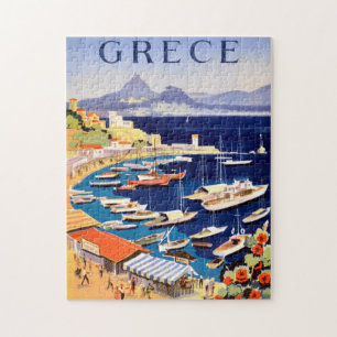 Athene Griekenland Briefkaart reizen Legpuzzel