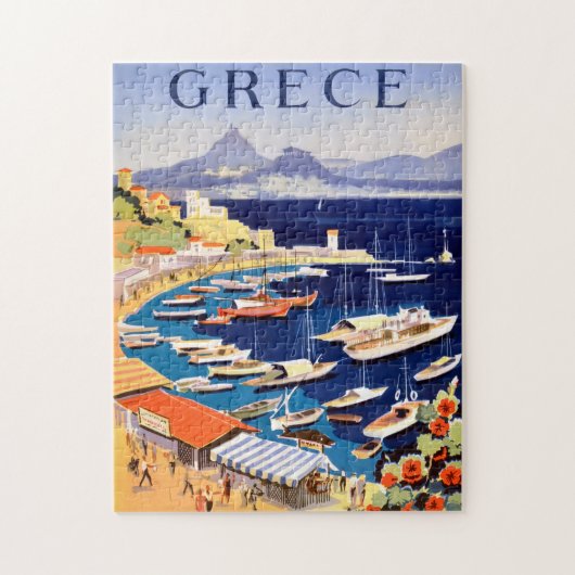  Athene Griekenland Briefkaart reizen Legpuzzel (Verticaal)