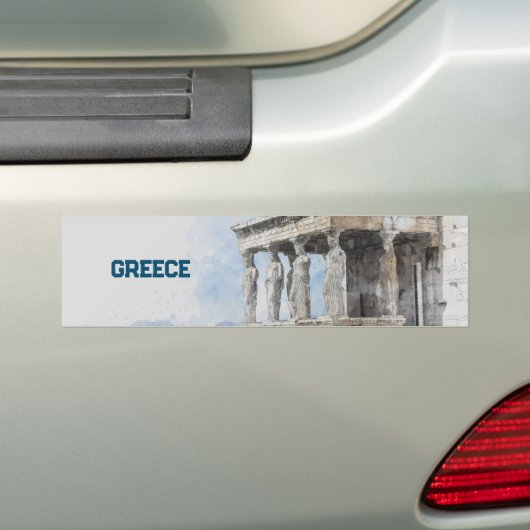 Athene, Griekenland Bumpersticker (Op auto)