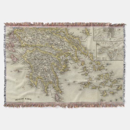 Athene, Griekenland Deken (Voorkant)