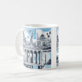 Athene Griekenland Europa Koffiemok (Voorkant links)