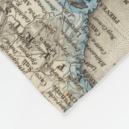 Athene, Griekenland Fleece Deken (Hoek)