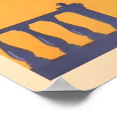 Athene Griekenland Grieks reizen Poster (Hoek)