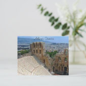 Athene Griekenland het Colosseum Briefkaart (Staand voorkant)