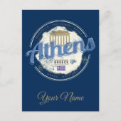 Athene Griekenland Hoofdstad  stad souvenir Feestdagenkaart (Voorkant)