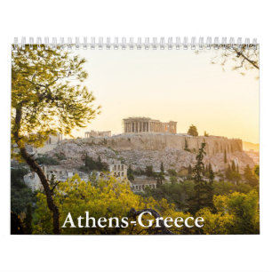 Athene-Griekenland Kalender
