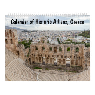 Athene, Griekenland Kalender