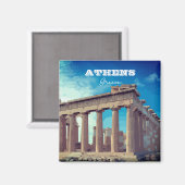 Athene, Griekenland Magneet (Voorkant / Achterkant)