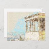 Athene Griekenland | Oude stad Briefkaart (Voorkant / Achterkant)