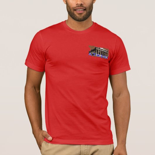 Athene Griekenland Parthenon Acropolis T-shirt (Voorkant)