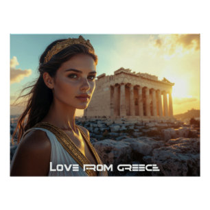 ATHENE - GRIEKENLAND PERFECT POSTER