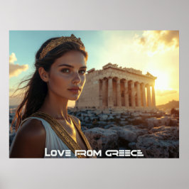 ATHENE - GRIEKENLAND POSTER